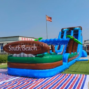 Tobogán Acuático Inflable de PVC y Vinilo para Verano con Deslizador Desmontable y Piscina para Uso <span class=keywords><strong>en</strong></span> Parques Deportivos al Aire Libre - Product Image 3