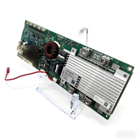BMS intelligent 8-16S 100A-200A LiFePO4 avec WiFi, Bluetooth, CAN, RS485 intégrés pour bateaux, camping-cars, éclairage solaire JBD UP16S019