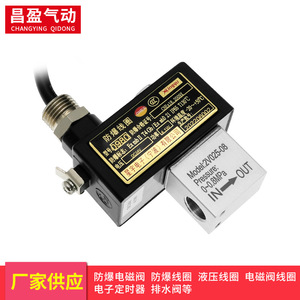 Válvula Solenoide a Prueba de Explosiones Changying Qidong 0980 0981 DC24V AC220V 0.8MPa para Uso Industrial - Product Image 3