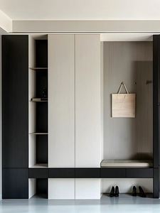 ม้านั่งรองเท้าไม้แข็งหลายชั้นระดับไฮเอนด์2025เฟอร์นิเจอร์สั่งทำรองเท้าห้องนั่งเล่นเป็นมิตรกับสิ่งแวดล้อม - Product Image 4