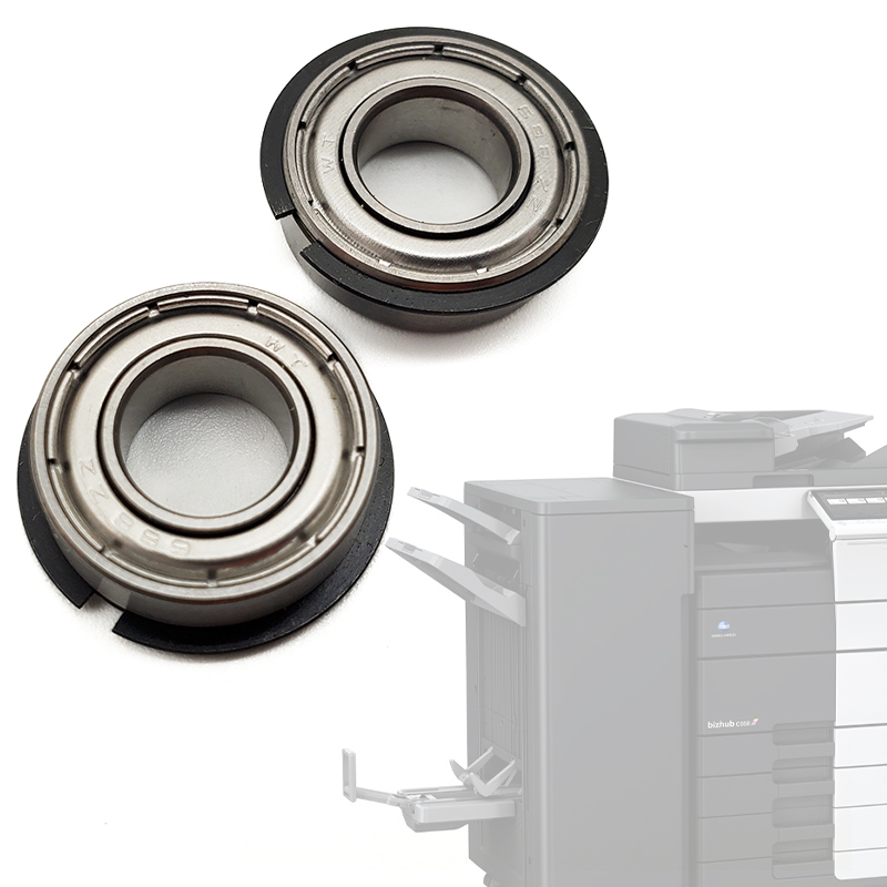 BHC458 роликовый подшипник для очистки фузера, супер прочный для Konica Minolta BHC458, 558 части 658 принтера, цилиндрический подшипник с двумя фузерами