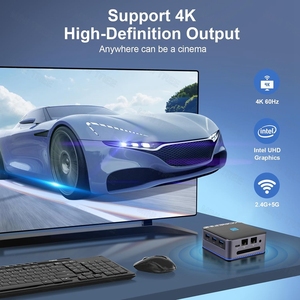 Pocket Mini PC 12th Gen Alder hồ N100 N95 12GB DDR5 ultracompact Túi máy tính kép Lan 3x4K 60Hz wifi6 bt5.2 TV Box win11 - Product Image 2