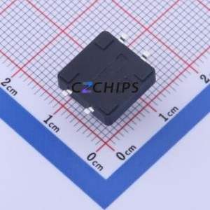 GT-TC149B-H105-L1 Tactile Switch SMD-4P,12x12mm Switch Single Pole Single Throw Round Button 2.5N Vertical Mount - Product Image 2