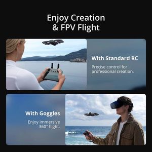 Avata 360 DJ Drone 18 m/s Flight Speed Prosumer Drones with O4+ Video Transmission System Avata360 Drones Comb - Product Image 6