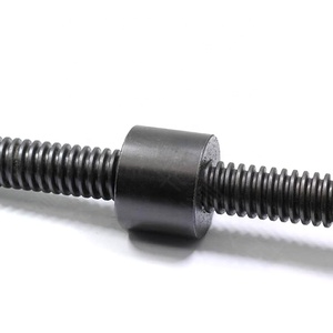 T10 - T60 Thép Carbon Hình Thang Threaded <span class=keywords><strong>Rod</strong></span> Với Nut - Product Image 2