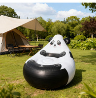 Canapé gonflable portable mignon pour enfants, chaise gonflable de dessin animé pour la maison et le camping, chaise longue légère pour l'extérieur OEM ODM