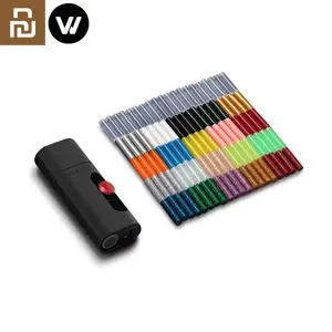 Nouveau WOW STICK sans fil électrique thermofusible colle stylo Gluer 2000mAh type-c Rechargeable sans fil bricolage Art artisanat colle stylo