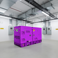 Groupe électrogène diesel triphasé Leiming 100KW 125KVA, silencieux, refroidi par eau, moteur turbocompressé, démarrage automatique ATS