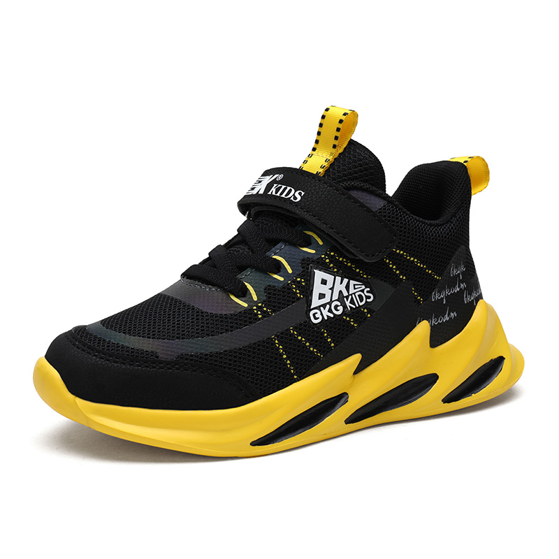Хорошее качество BKG легкая зимняя повседневная спортивная обувь оптом прочная Детская легкая обувь
