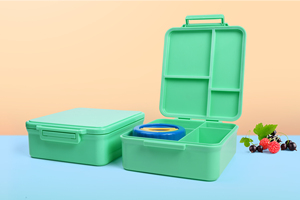 Bộ Phận Aohea Ngăn Thiết Kế Trường Học Nhà Trẻ Tạo Ra Bữa Trưa Có Chia Hoàn Hảo Hộp Đựng Quy Hoạch Bữa Ăn Cho Trẻ Em Người Lớn - Product Image 5