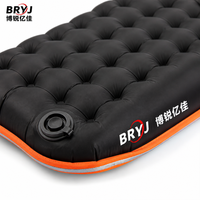 Matelas de camping pour moto en TPU, matelas pneumatique gonflable ultraléger, motocamping, imperméable, pliable, randonnée, logo personnalisé OEM