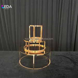 Soporte para Pastel de Boda LEDA, Decoración para Eventos de Boda, Centro de Mesa para Decoración de Mesa en Fiestas y Eventos - Product Image 3