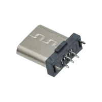 Conector macho tipo B de 5 pines de alta calidad, Micro USB 2,0, puerto de carga de carcasa niquelada, placa PCB, enchufe macho