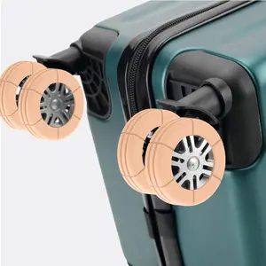 New Silicone Luggage Wheel Protectors Travel Rolling Spinner Suitcase Cover Office chair wheel cover