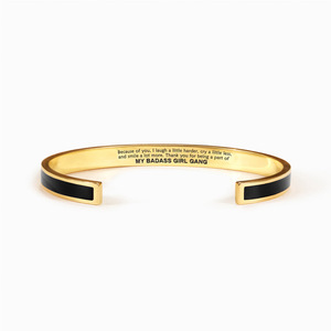 Nueva pulsera al por mayor para mujer, estilo europeo y americano, accesorios de metal de acero inoxidable, color de nicho, alta gama. - Product Image 4