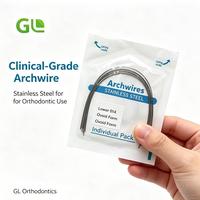 Fil orthodontique en acier inoxydable - Formes ovales et carrées, supérieures et inférieures |   Fil en acier inoxydable flexible pour appareils dentaires