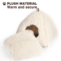 Maison pour chat, tente pour animaux de compagnie, niche pour chien d'intérieur, housse amovible lavable, toutes saisons, pour petits animaux