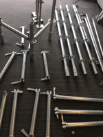 XinXing Marka Halka Kilitli İskele Sistemi Sıcak Daldırma Galvanizli 48/60MM Ağır Hizmet Tipi İnşaat İçin Hızlı Verimli CE Sertifikalı