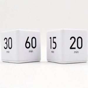 Custom Eco-Friendly ABS Plastic Cube Rotating <b>Digital</b> Flip LCD Display Pomodoro <b>Kitchen</b> Countdown <b>Timer</b> 60-Minute Workout - Product Image 1