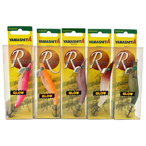 Hameçon japonais en bois lumineux pour crevettes et calmars 3.0/3.5 YAMASHITA Burst Cuttfish Rocket Bait 3.0/3.5 pour la pêche au fond - Product Image 1