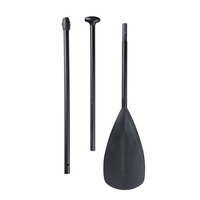 Pagaie de SUP en fibre de verre à double verrouillage OKHEALING, ultra-légère, manche réglable en 3 sections, lame en PP durable |   Stand gonflable