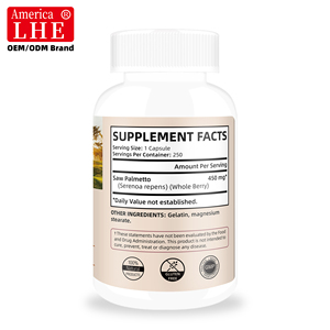 Nouveauté Shecome 450mg Extraits de palmier nain pour soutenir la santé de la prostate, complément de palmier nain, 250 capsules - Product Image 2