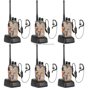 6 Piezas BAOFENG BF-888S con Auriculares, Walkie Talkie de 16 Canales, Radio Ham Baofeng 888s, Radio Bidireccional, Camuflaje Desértico - Product Image 1
