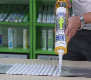 Sigillante <span class=keywords><strong>Silicone</strong></span> impermeabile Versatile per il trasporto di costruzioni e la lavorazione del legno-adesivo Premium - Product Image 6