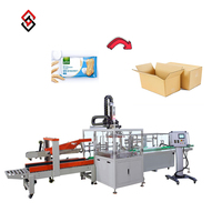 Ligne d'emballage verticale entièrement automatique à manipulation douce pour barquettes de biscuits de qualité alimentaire et cartons de vente au détail, certifiée NSF, directement de l'usine