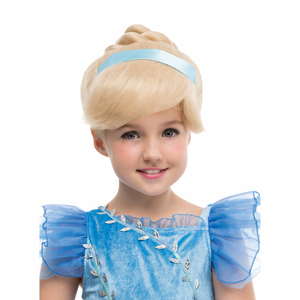 Peluca de Blancanieves para niña, peluca de princesa Anna, <span class=keywords><strong>Rapunzel</strong></span>, cosplay de <span class=keywords><strong>Cenicienta</strong></span> para fiesta de Halloween - Product Image 5