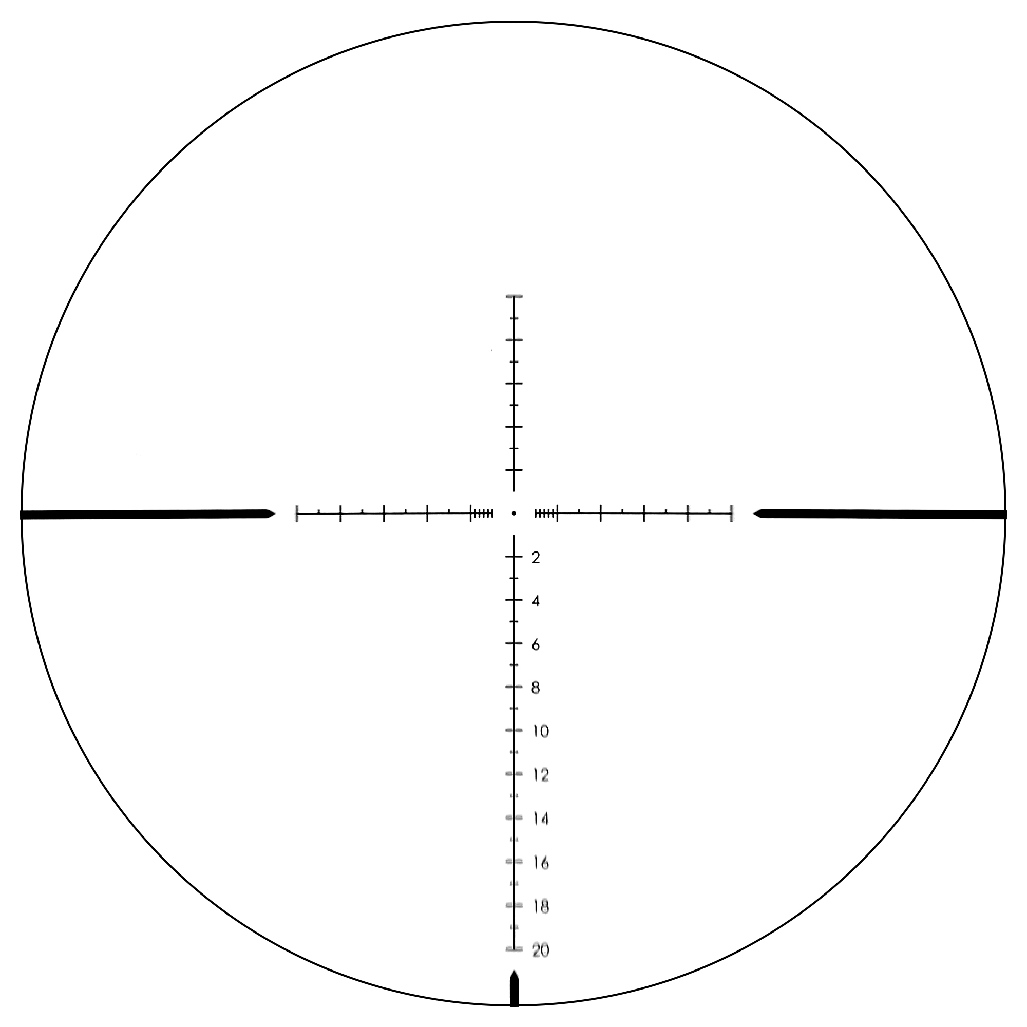 Marcool Wolverine 4-16x44 First Focal Plane Hunting Scope with Red