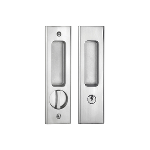 กุญแจล็อคประตูบานเลื่อนแบบซ่อน <span class=keywords><strong>WIWO</strong></span> ผลิตจากโลหะผสมสังกะสี พร้อมเคลือบนิกเกิล/ทอง สำหรับประตูไม้ขนาด 30-50 มม. - Product Image 3