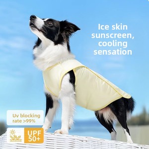 Chaleco Refrigerante para Perros Grandes con Protección Solar para Uso en Exteriores - Todas las Estaciones para Golden Retriever y Border <span class=keywords><strong>Collie</strong></span> - Product Image 3