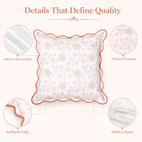 Housse de coussin texturée douce, couleur unie, 45*45cm, housse de coussin de canapé
