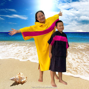 ผ้าขนหนูปอนโช7วันเสื้อคลุม300GSM มีฮู้ดเสื้อคลุมมีฮู้ดคอตตอน/ไมโครไฟเบอร์ออกแบบโลโก้ได้ตามต้องการ - Product Image 6