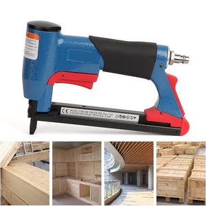Pistolet agrafeur pneumatique industriel 21GA à bec long en acier 8016 pour bricolage, bois, <span class=keywords><strong>BEA</strong></span>, tapisserie, revêtement de sol, garantie 1 an - Product Image 5