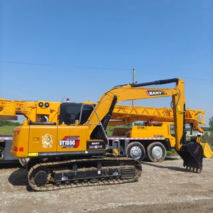 Excavadora usada Sany 155C de la marca China con buen motor Entrega rápida Maquinaria de segunda mano en buenas condiciones - Product Image 2