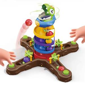 Jouets de bataille de billes rotatives EPT Catapult Balls, jeu de billes de dinosaure de bureau, jeu de société électronique familial - Product Image 1