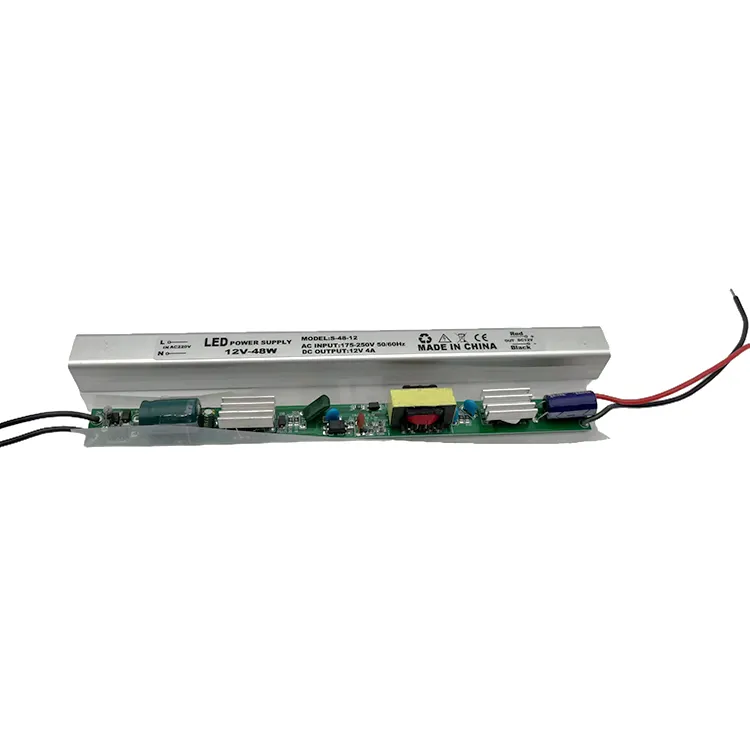 Controlador de tira de led Delgado, minicontrolador led de 12v, 150w, 18W, 24W, 36W, 48W, 60W, 72W, 100W
