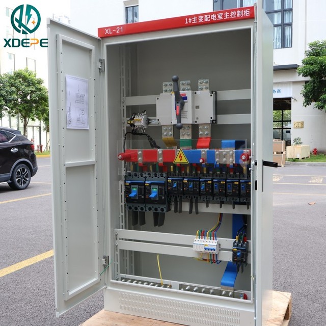 Complete Set 400A Low Voltage Distribution Cabinet 3 Phase Industrial Electrical Switchgear for Centralized Power Supply Control