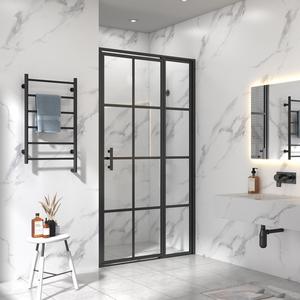 Cabine de <span class=keywords><strong>douche</strong></span> coulissante <span class=keywords><strong>italienne</strong></span> 90x90 cadre en aluminium économique salle de <span class=keywords><strong>douche</strong></span> simple cabine de salle de bain de style ouvert - Product Image 6