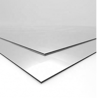 Fournisseur prix de gros revêtement flexible pour mur extérieur de villa panneau composite aluminium panneau ACP décoration murale