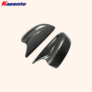 Pour Infiniti G37 Q40 2 portes uniquement 08-13 <span class=keywords><strong>KZ</strong></span> Coque de rétroviseur latéral en carbone nid d'abeille à coller - Product Image 4