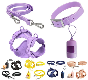 Arnés para Perro de Nuevo Estilo, Resistente a Mordidas, Correa de PVC Impermeable, <span class=keywords><strong>Collar</strong></span> para Perro - Product Image 1
