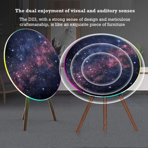 Altavoz Subwoofer de Audio Ambiental para el Hogar de 100 W, Altavoz de Escritorio Creativo con Diseño de Platillo Volador - Product Image 3