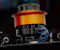 Adaptateur à dégagement rapide Simagic QR-A pour simulateur de volant et de base de volant de la série Simagic Alpha EVO (compatible uniquement avec Alpha Evo)