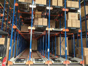 用于高密度散装货物存储的预算友好型自动仓库存储无线电穿梭托盘货架系统 - Product Image 6