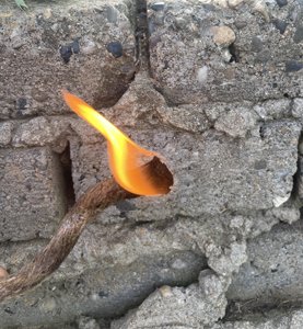 Encendedor de Cuerda de Cáñamo Natural para Acampar al Aire Libre y Senderismo - Product Image 2