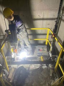 Thang máy cài đặt công cụ đặc biệt thang máy tirak Nâng Nền tảng xây dựng cáp điện Crawler một tấn ltd100 - Product Image 5
