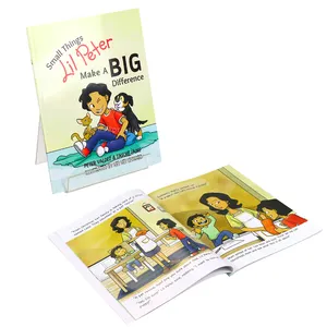 Printing Factory Cost-effective Custom Self Publisher Softcover Paperback Children Story Book Printing And Binding Services